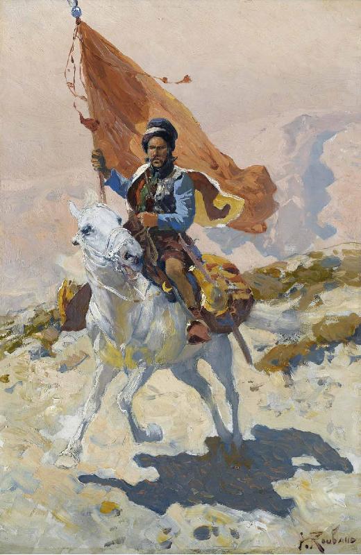 Franz Roubaud Circassian rider